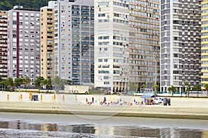 Beach of Santos SP Brazil photo