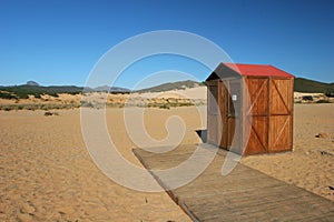 Beach of Sardinia: piscinas