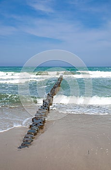 Beach Scene,baltic Sea,Germany