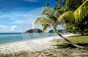 Beach scene on the island of Langkawi