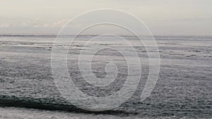 beach scenery of a north west beach in washington state