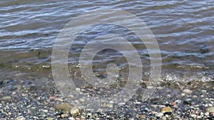 beach scenery of a north west beach in washington state