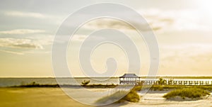 Beach scenes on west boulevard in pass christian and henderson p