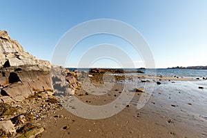 Beach scenic, Long Island Sound photo