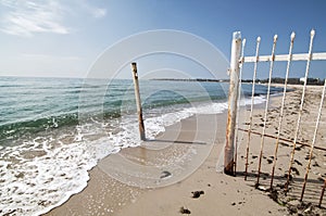 Beach and the sea