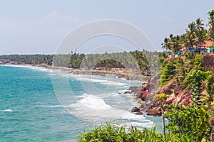 Beach and Sea background in South India