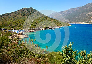 Beach and sea near Kas