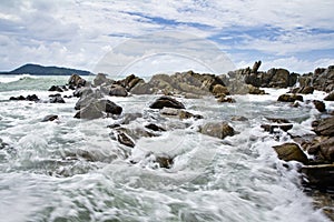 Beach sea Patong , Puket ,