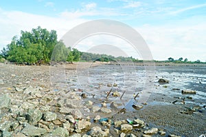 Beach and sea scenery in Dachan Bay, Xixiang