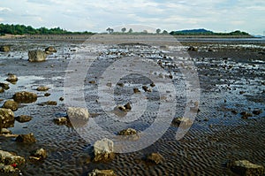 Beach and sea scenery in Dachan Bay, Xixiang