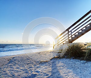 Beach in Sebastian, Florida photo