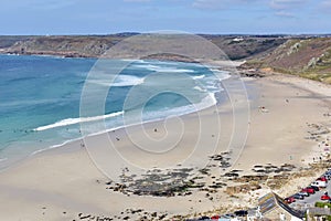 The Beach at Sennen Cove Cornwall