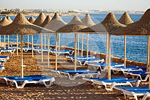 Beach in Sharm al-Sheikh photo