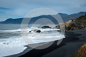 Beach at Shelter Cove, California photo