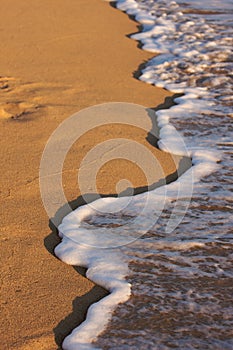 Beach Shoreline Wash