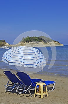 Beach Sidari, Corfu island