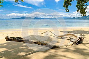 Beach on Siladen island