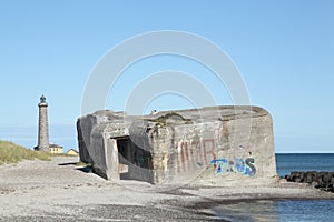 The beach in Skagen, Denmark