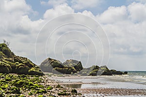 Beach and sky Normandy