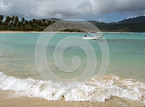 Beach and small boat