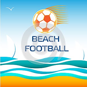 Beach Soccer Football