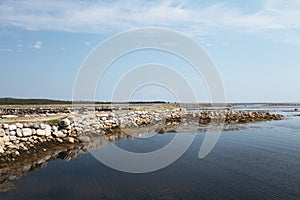 Beach on Solovetsky island, Russia