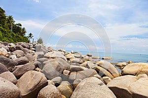 Beach on Son island, Kien Giang, Vietnam. Near Phu Quoc island.