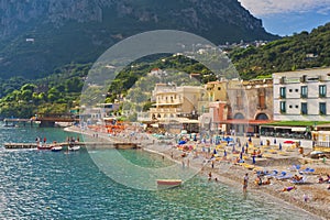 Beach, Amalfi Coast, Italy