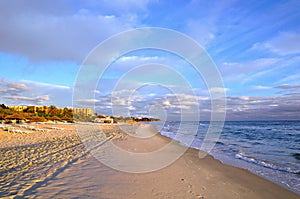 Beach in Sousse, Tunisia