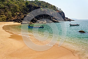 Beach in South Goa, India