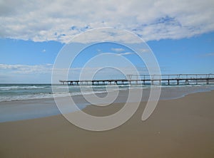 Beach. Southport Spit. Gold Coast