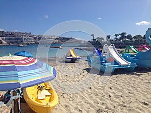 Beach in Spanish Canary Island