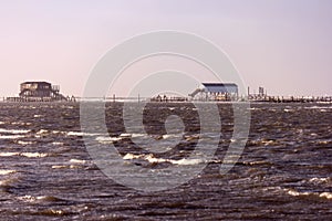 On the beach of St. Peter-Ording
