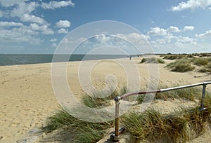 Beach at Studland Bay near Swanage in Dorset