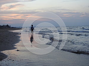 Beach, Sultanate of Oman, Sunset