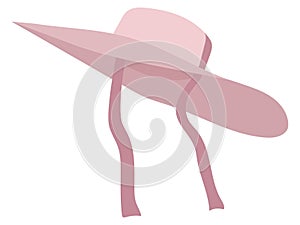 beach summer pink sun hat