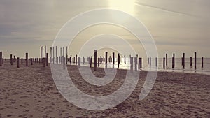 Beach Sun Petten Holland/ PlaÅ¼a SÅ‚oÃ±ce Patten Holland