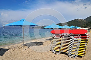 Beach for a sunbath