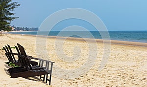 Beach on a sunny day