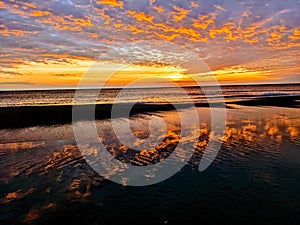 Beach sunrise outer banks OBX North Carolina NC