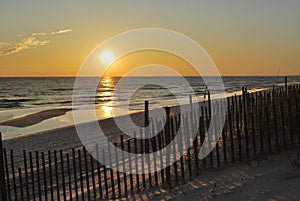 Beach sunset Florida Pan Handle