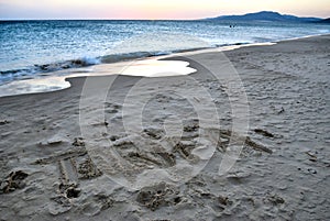 Beach of Tarifa - Spain photo