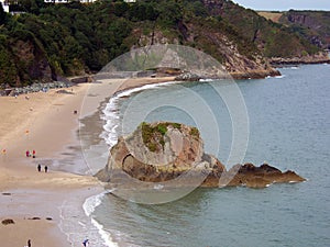 Beach at Tenby