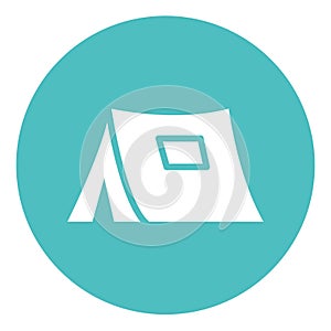 Beach tent  Isolated Vector Icon which can easily modify or edit