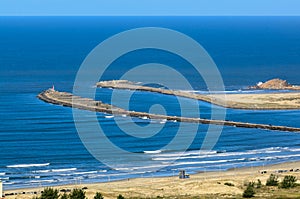 beach of the Thick Sea, Laguna state of Santa Catarina