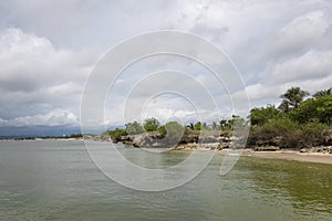 A beach at Tierra Bomba Island, Cartagena photo