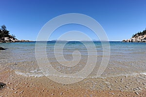 Beach to se view, Arthur Bay, Magnetic Island, QLD, Australia