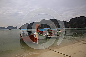 Beach, Tonsay Bay, Phi Phi, Thailand