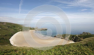 Beach of Torimbia in Llanes. Asturias photo