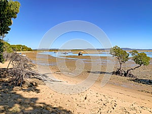 Beach at the Town of Seventeen Seventy 1770 Queensland Australia